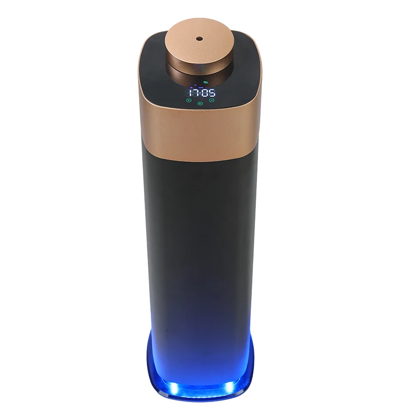 NEWIND Black and Gold Column Aroma Machine Intelligent Fine Touch Screen Control Commercial Electric Aroma Machine