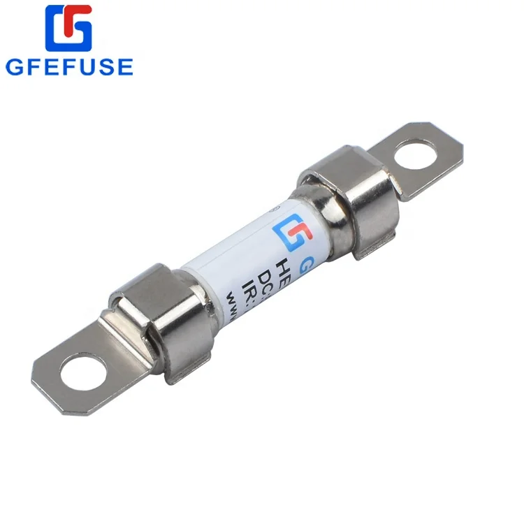 GFEFUSE68.7 length flat DC fuse 40A50A60A80A100A125A150A200A250A300A350A400A450A500A 70V bolt fuse