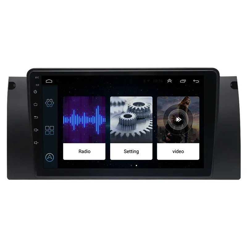 B M W 96-03 E39 9-дюймовый видеоплеер Bluetooth Android навигатор GPS все-в-одном