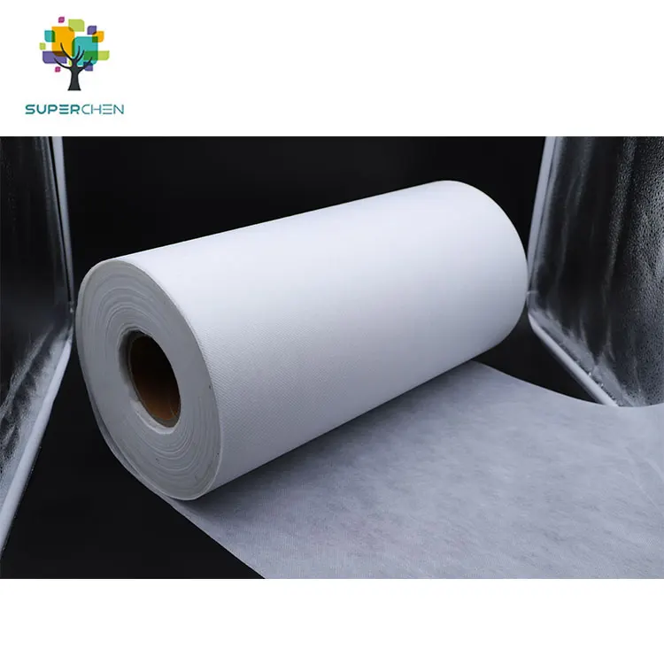 100% PLA polyester Biodegradable Non Woven Fabric Rolls