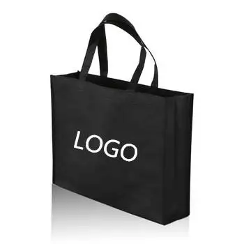 Heat Sealed Bag Non Woven Promotional Reusable Rpet Non Woven Shopping Bag With Custom Logo