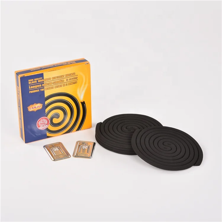 China manufacturer indoor mosquito killer coil black incense coils