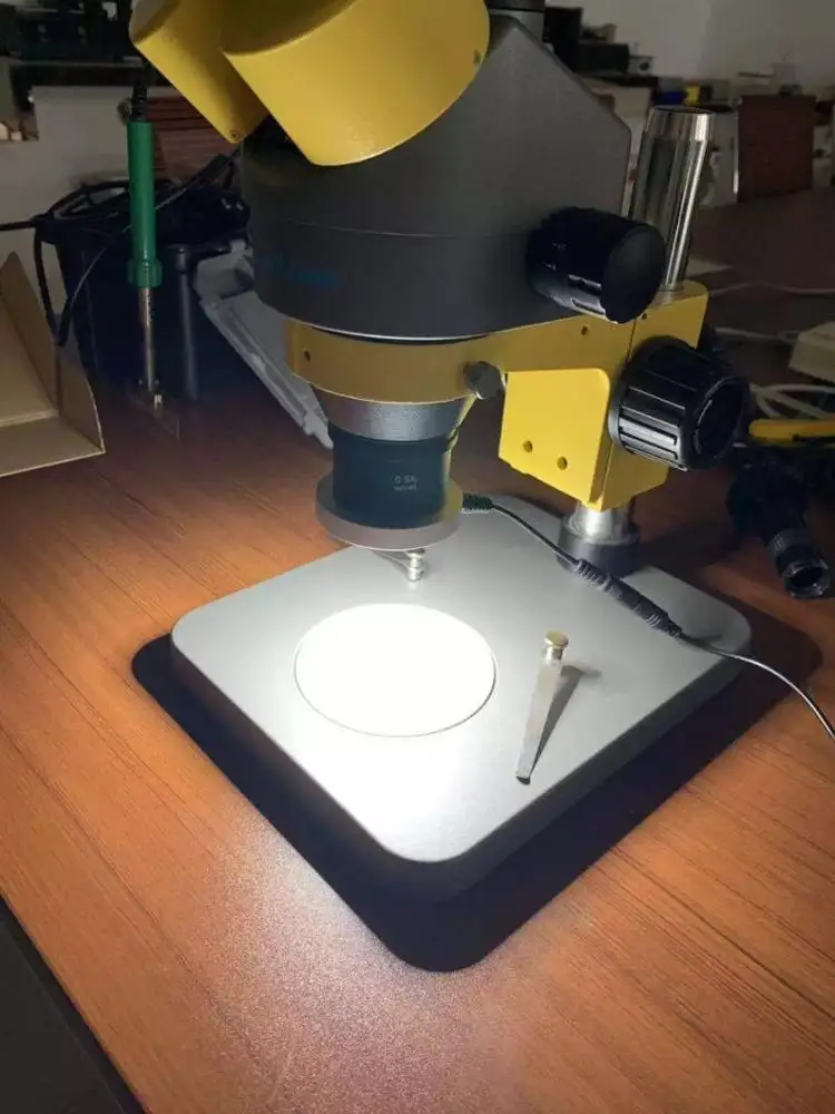 High light Microscope Fluorescent Lamp ring light,LED lighting source,Ring lamp for microscope With dust Lens