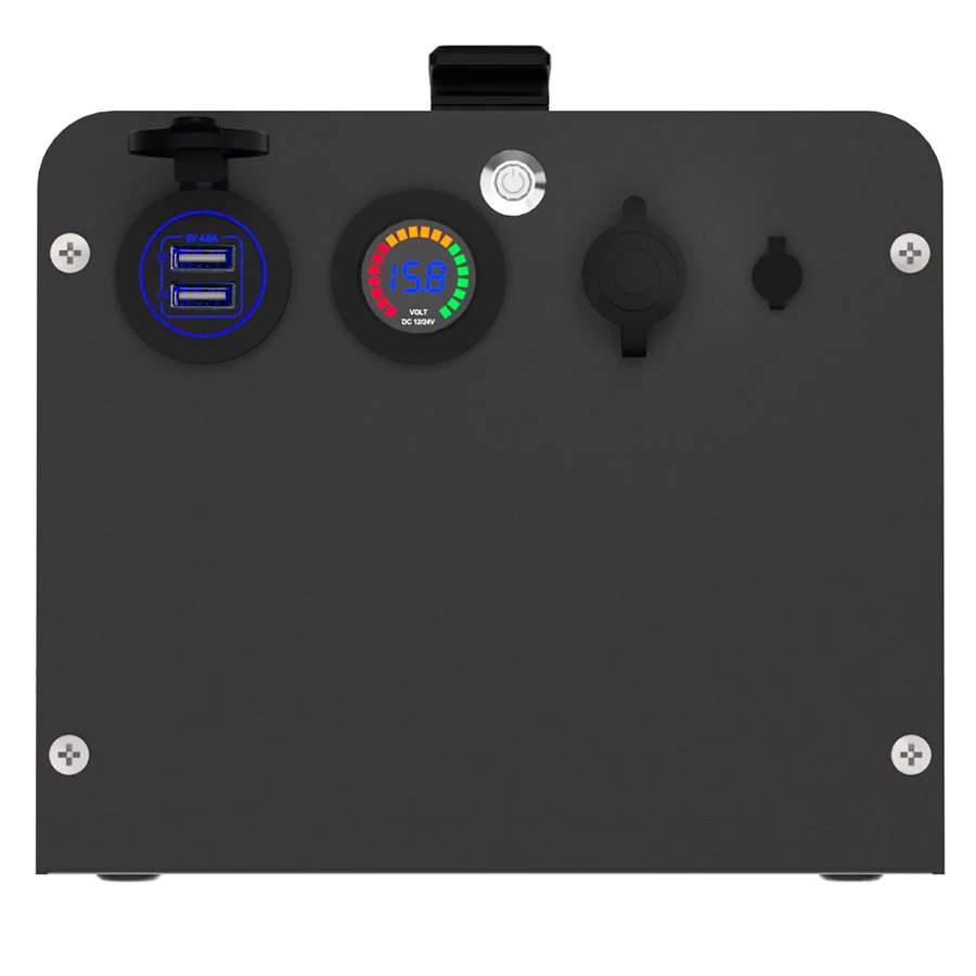 High Capacity 16500mAh 12V/24V Dual Model Portable Power Station Emergency Jump Start Starter Battery Car Truck Boats Outdoor