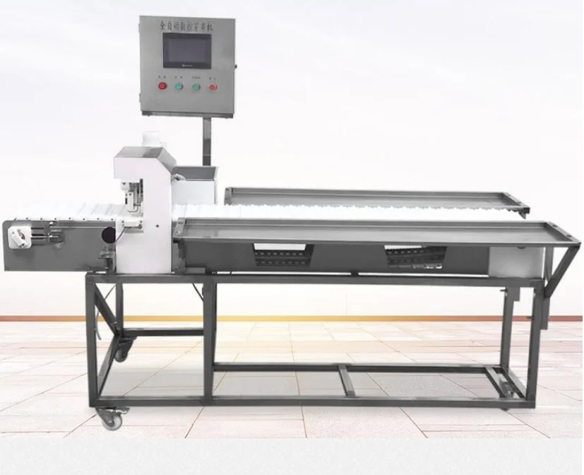 high efficiency automation kebap skewer machine with cutting and wearing function