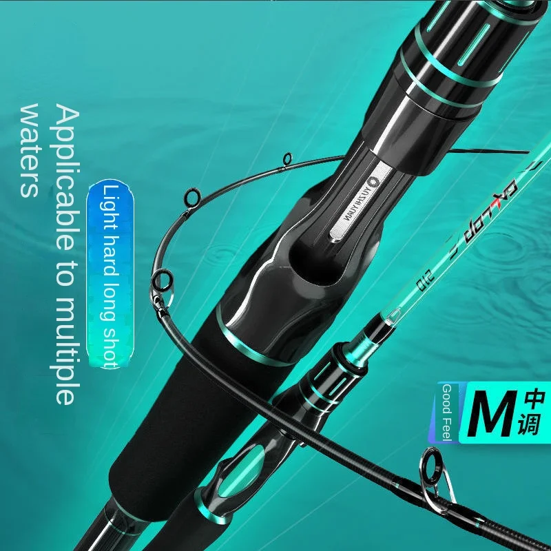 Tcoedm High Carbon Fiber Custom Boat Fishing Rod Long Casting Saltwater Bass Fishing Rod Spinning Casting Rod