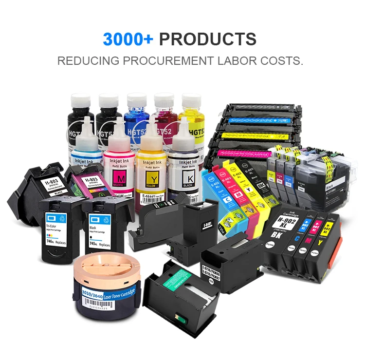 INK-POWER 1000ml 500ml 250ml 100ml 1L Universal Pigment Dye Ink Tinta Color Bottle Kit Refill Inkjet for Epson HP Canon Printer