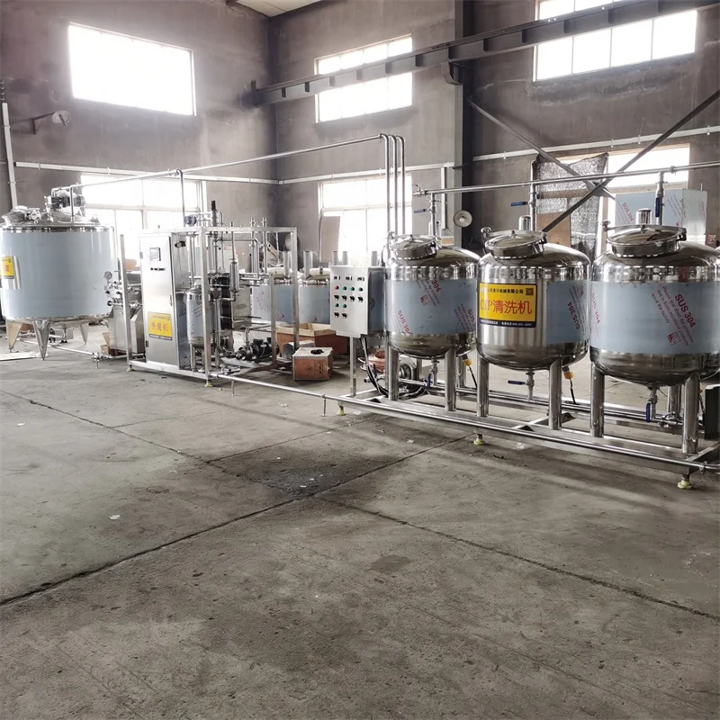 China Michon SUS304 stainless steel UHT Pasteurized Milk Cream Production line Supplier