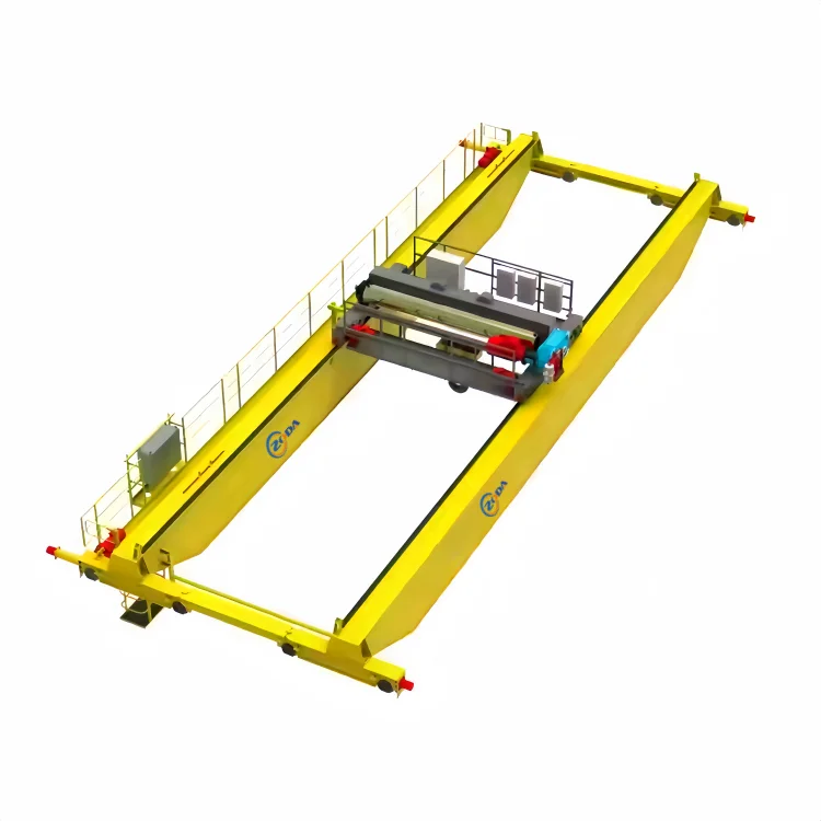 30t Double Girder Bridge Crane Overhead Bridge Crane Electric Workshop Bridge Crane Featuring Double Beam