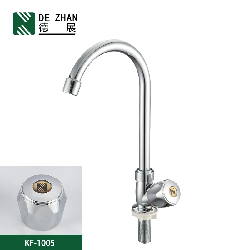 Kitchen Accessories Deck Mounted Plastic Swan Neck Faucet Tap