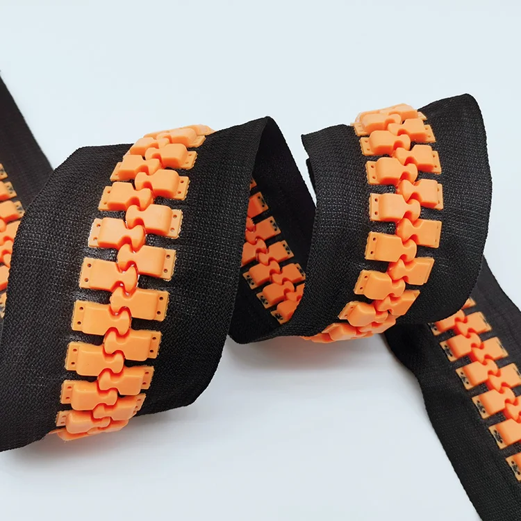 Пластиковая молния vislon большой размер 30 большая для палатки