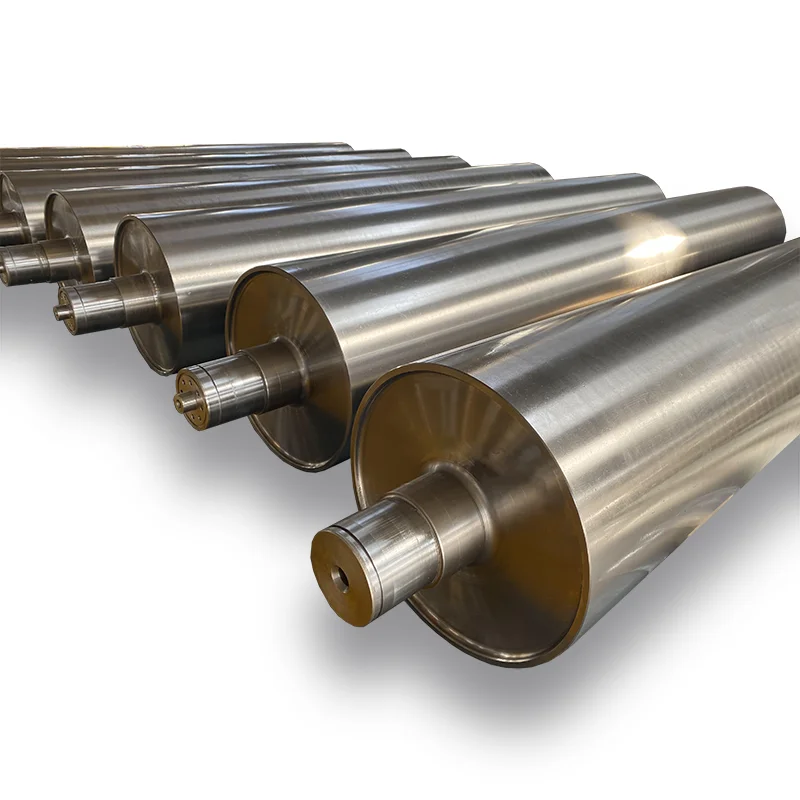 Custom made heavy duty tungsten carbide coated steel rollers gravity conveyor roller