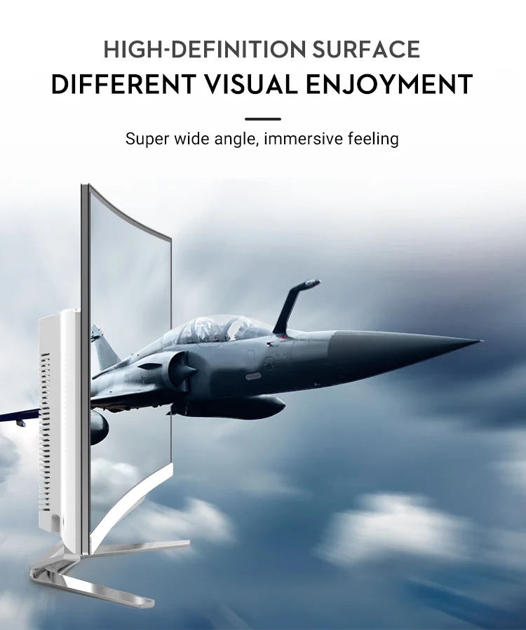 High Quality Core i3 i5 i7-3630QM 27'Curved Screen Gaming Monoblock All in One PC Desktop Computer Gamer