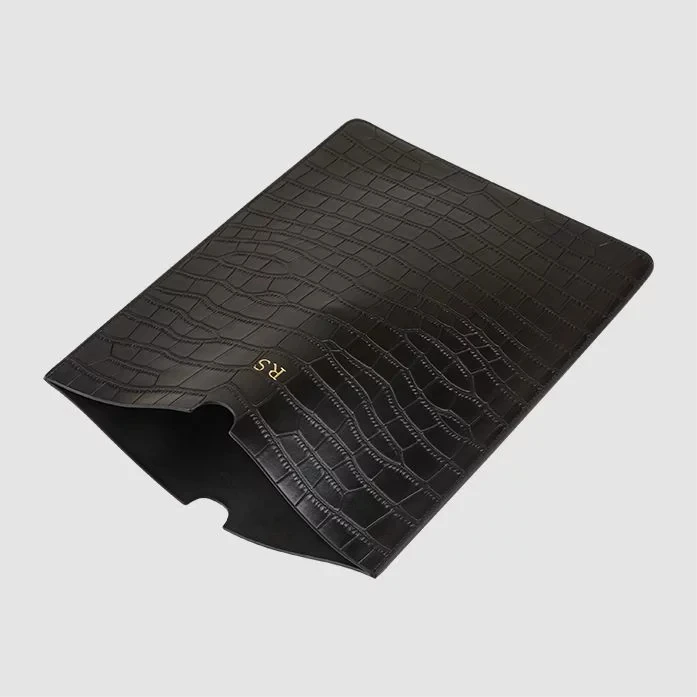 Сумка из искусственной кожи крокодила с принтом, симпатичная сумка для ноутбука, индивидуальный чехол для делового ноутбука