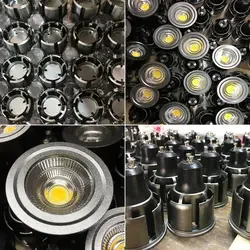 High-Quality COB Chip MR16 Spotlight Cup GU5.3 GU10 Base Constant Current Wide Voltage Available in 5W 7W 9W 12W