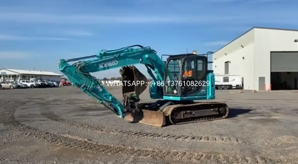 Небольшой экскаватор Kobelco Sk135 лидер продаж конкурентоспособная сельскохозяйственная техника sk135