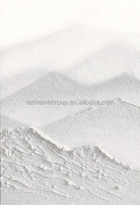 Big Handmade Home Decor Wabi-Sabi Large Framed Canvas White Artwork Abstract Wave 3D Oil Painting Tableau Decorative Wall Art