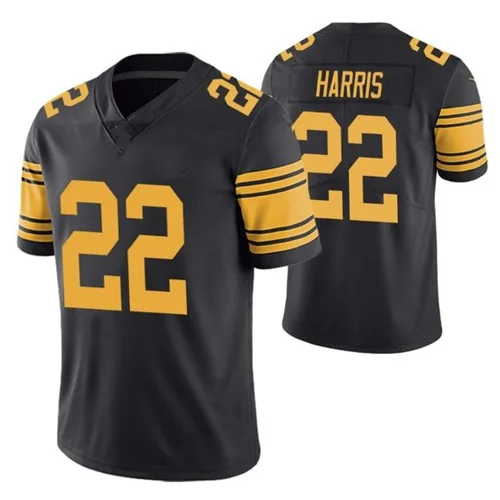 2023 Best Sale Pittsburgh American Football Jerseys 22 Harris 88 Freiermuth Mitchell Trubisky Ben Roethlisberger T.J. Watt
