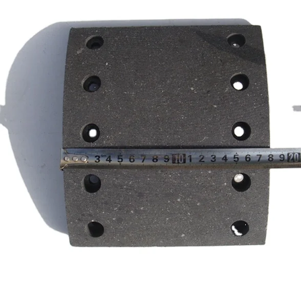 China make 13T 19032 brake lining for German type truck trailer