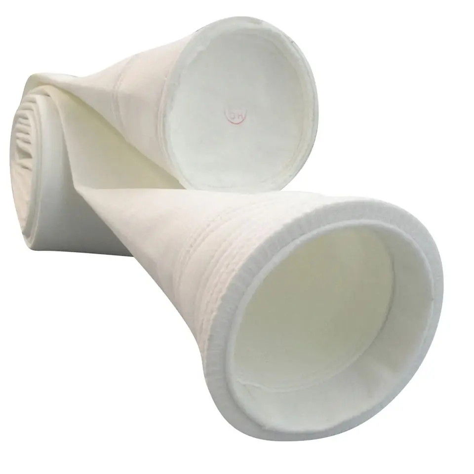 WN Polyester PP Acrylic PPS P84 FMS PTFE pulse jet media nomex fiberglass dust filter bag