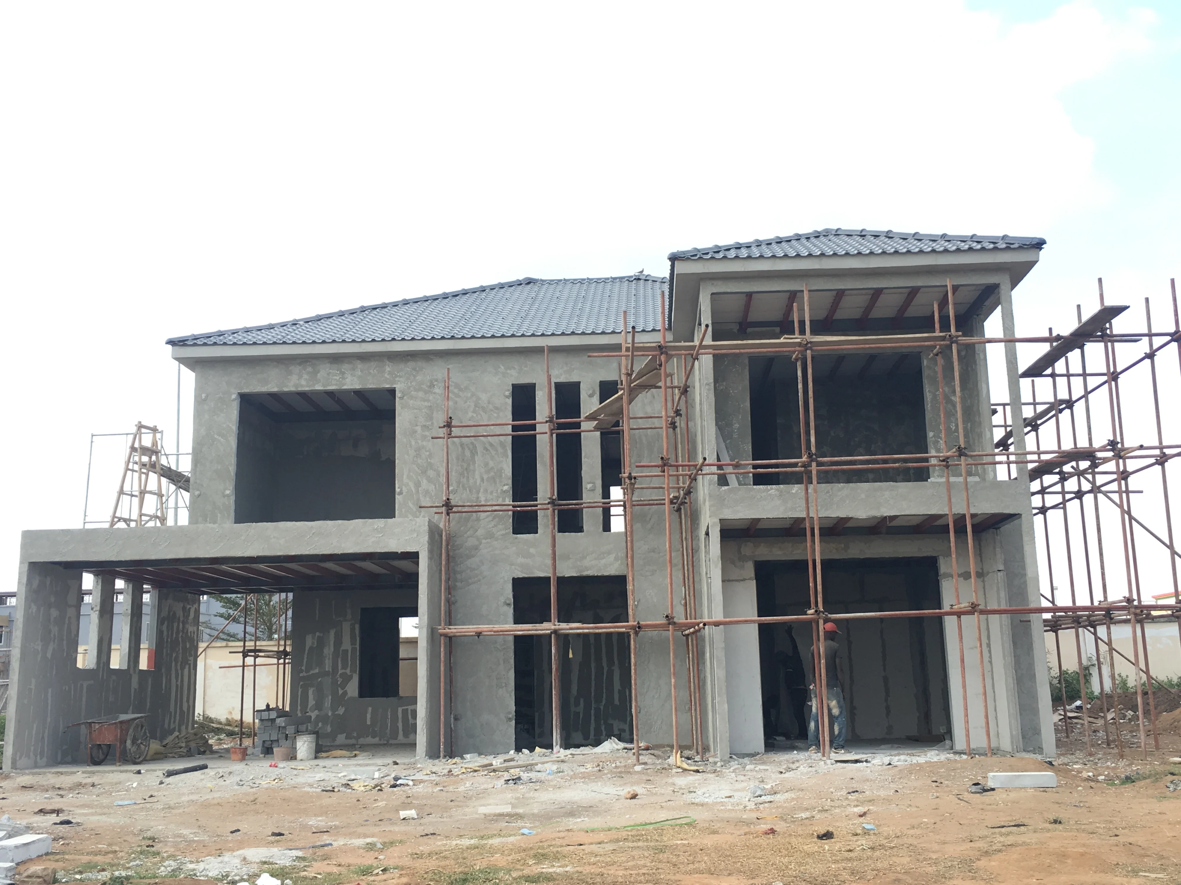  light steel concrete prefabricated house quick