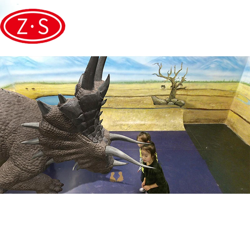 
Wonderful interactive children games somatosensory interaction interactive wall game 