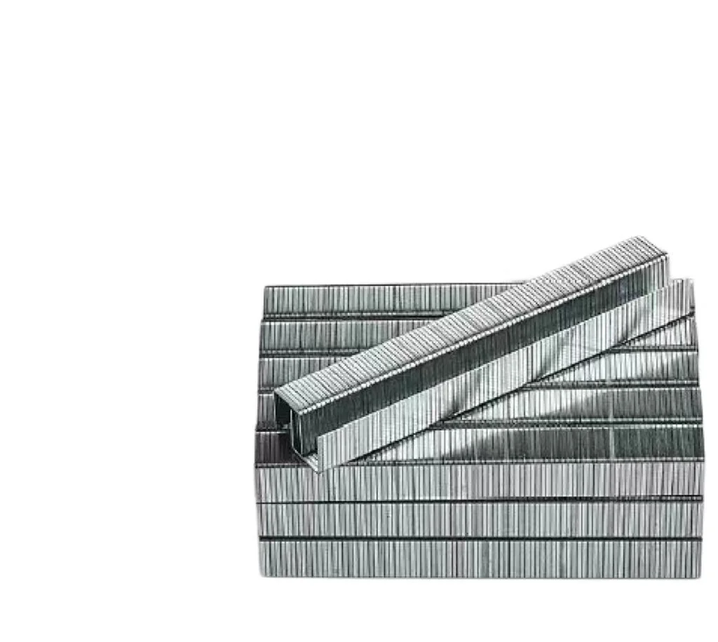Factory Galvanized & Stainless Steel Fine Wire Staple Sofa Pin Nail Air Gun Staples 1010J & 1013J Models