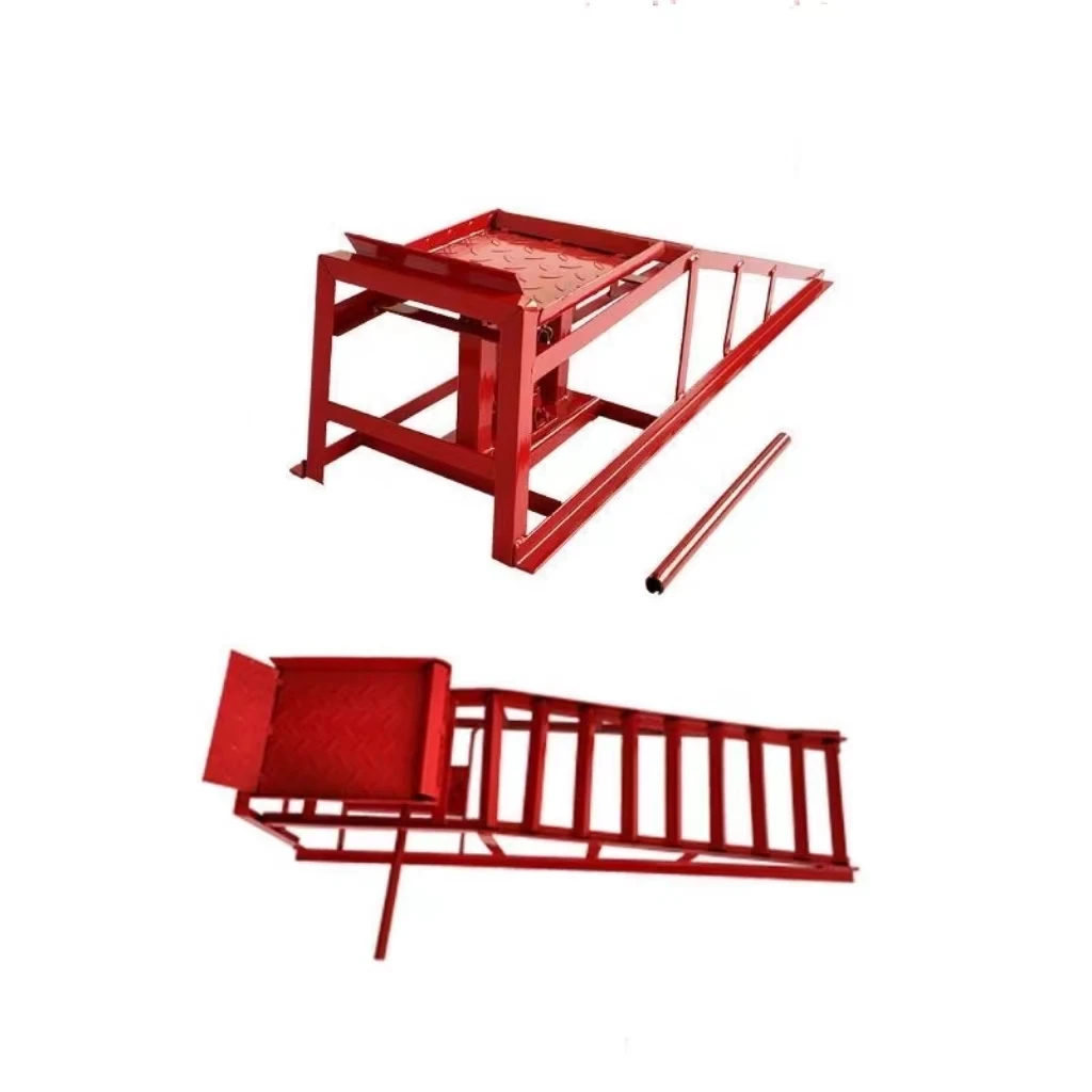 2 Ton Garage Repair Equipment Two-Post Design Car Ramp for Repair Cars and Trucks hydraulic car ramp portable