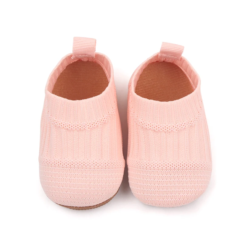 Hot Selling Baby Shoes Slip-On TPR Sole Unisex Baby Shoes 2023