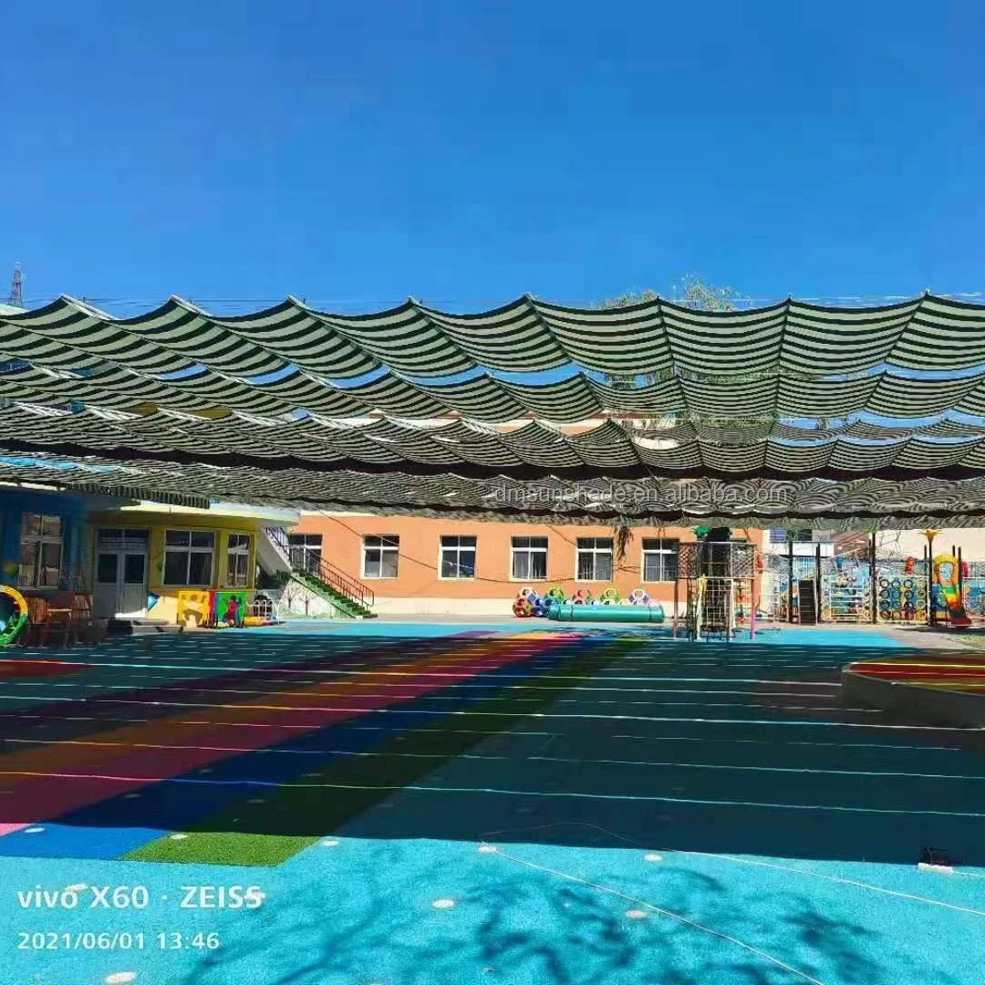 Sun Shade Wave Awning,Roof Ceiling Awning Shade Sails & Enclosure Nets Manually