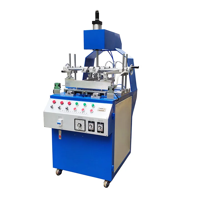 PVC PET c paper card packing 3 side edge folding machine for lip gloss insert paperboard