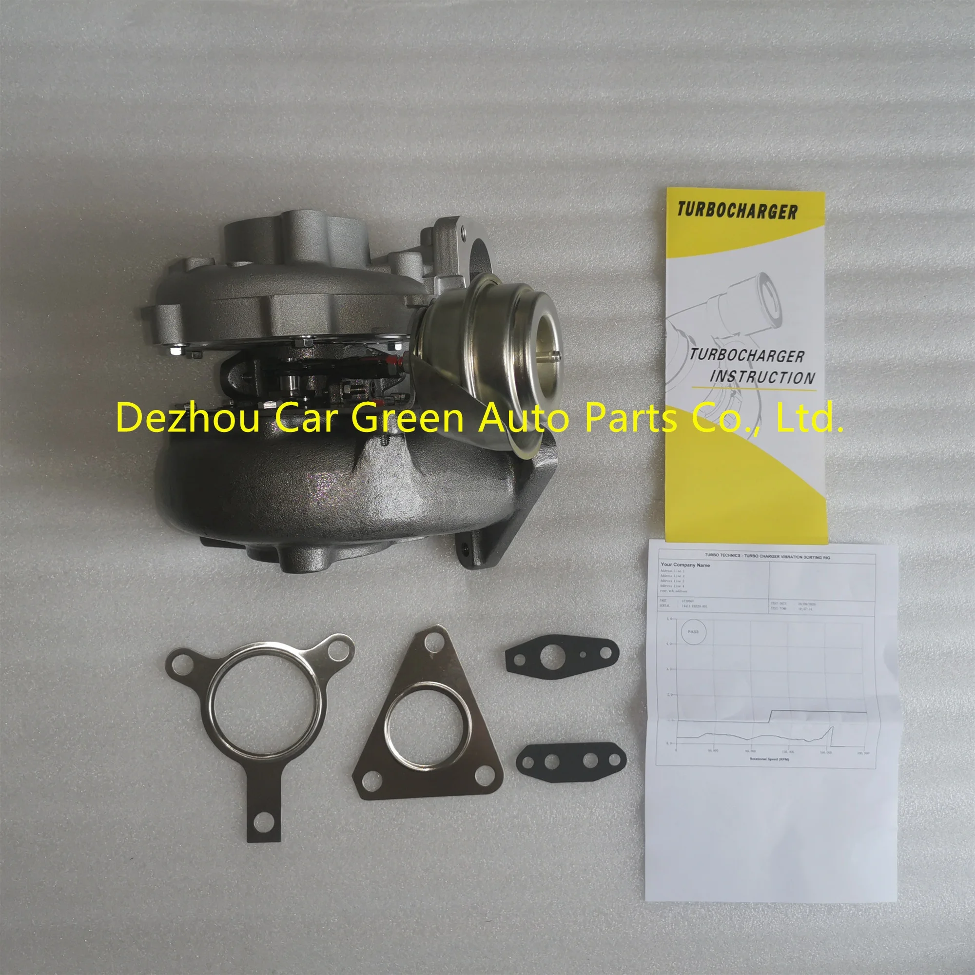 Турбокомпрессор GT2056V 751243-0002 751243-5002S 14411-EB300 для Nissan Navara