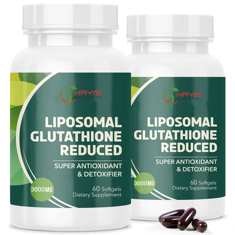 Private Logo GELule De Glutathion 3000mg Softgel  Reduced Glutathione Gellule Glutathion Pills For Whitening Health And Beauty