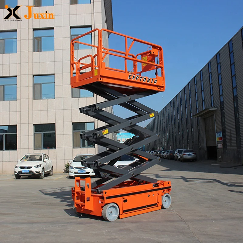 Self Propelled Hydraulic Trolley Lift 500kg electric scissor lift platform 200kg lifting table price