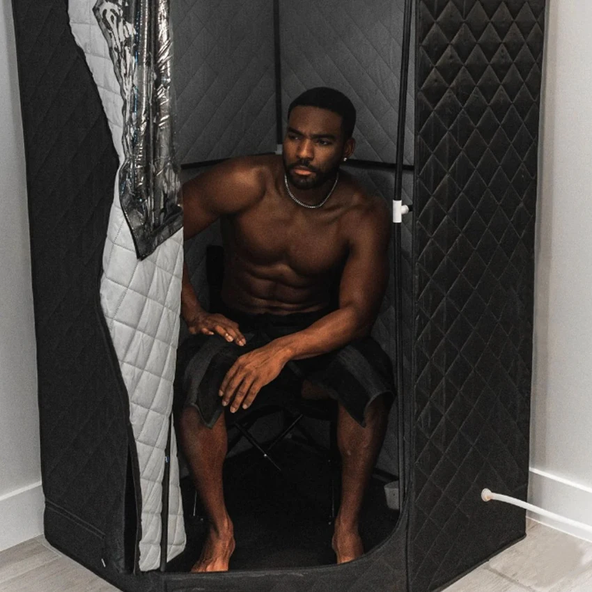 Portable Sauna Tent Full-Body Spa Indoor Sauna Full Spectrum Infrared Steam Sauna For Sale