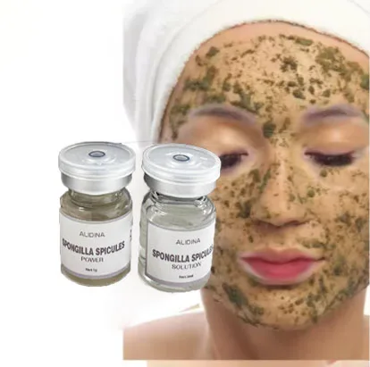 A OEM/ODM Biomicroneedling Therapy Spongilla Spicules Bio Microneedling Peeling Therapy Acne Removal Natural No Medical No Acid