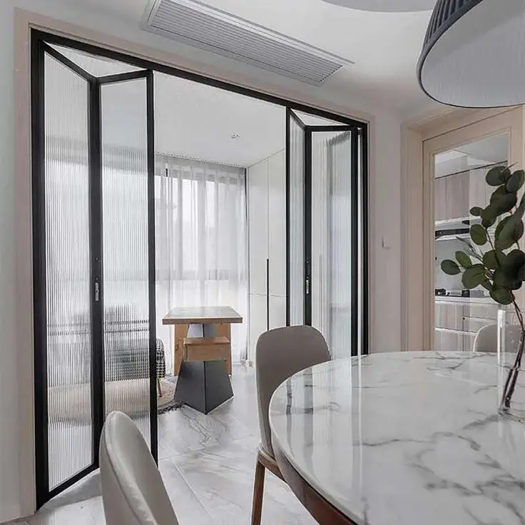 Hurricane Impact Folding Glass Door Sliding Folding Glass Doors Bi Fold Patio Doors