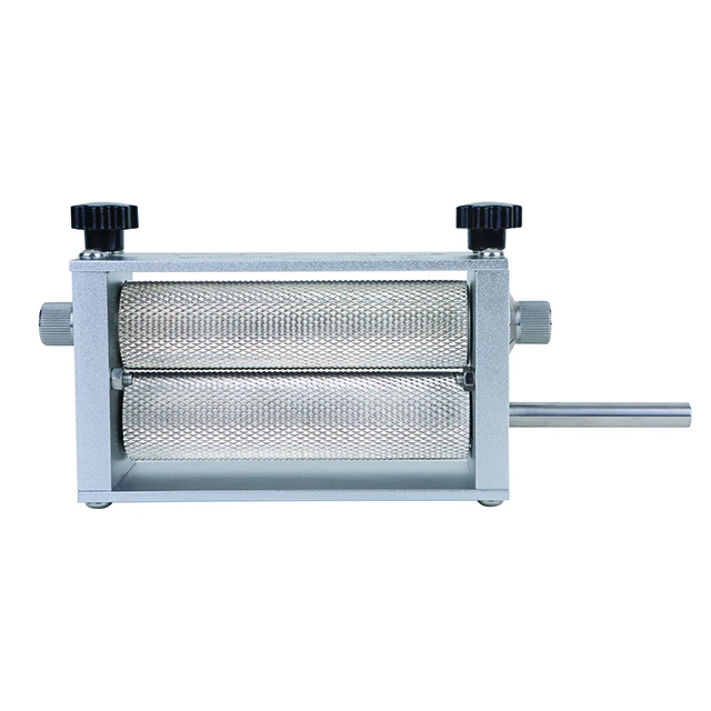 Homebrew Stainless Steel 2 Roller Malt Mill Barley Crusher Grain Mill Malt Mill For Beer Wth Standard Metal Base