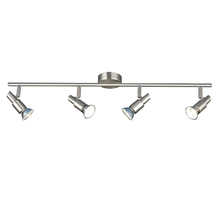 Wholesale Satin Nickel Spot Light Adjustable Surface Mounted 4W Vintage GU10 Led Spotlight