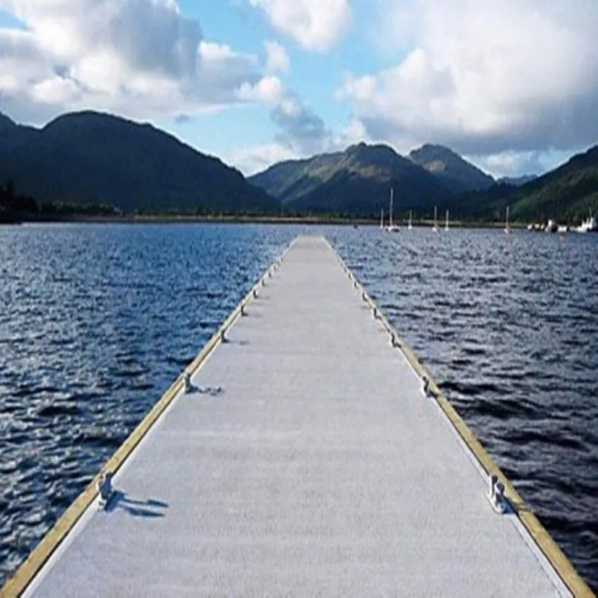 Concrete floating dock jet ski dock aluminum floating platform