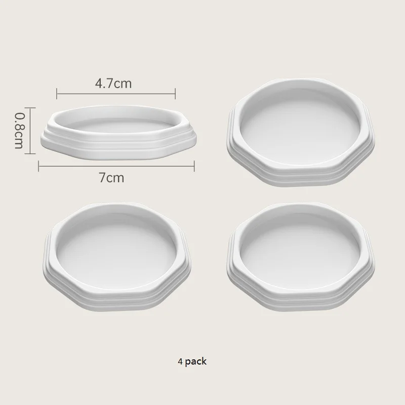 Anti Vibration Pads Washing Machine Rubber Feet Mat Washer Dryer Anti-vibration Pads Fridge Washer Universal Noise-reducing