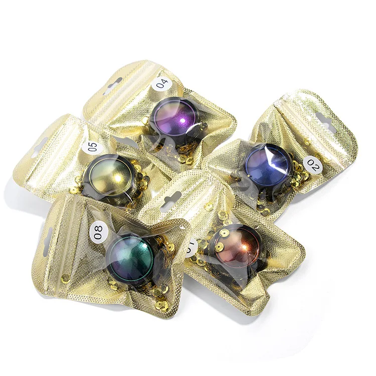 9 colors eyeshadow monochrome eyeshadow makeup ball egg colorful makeup Romantic color Radiant Glitter Shiny Sequin shining