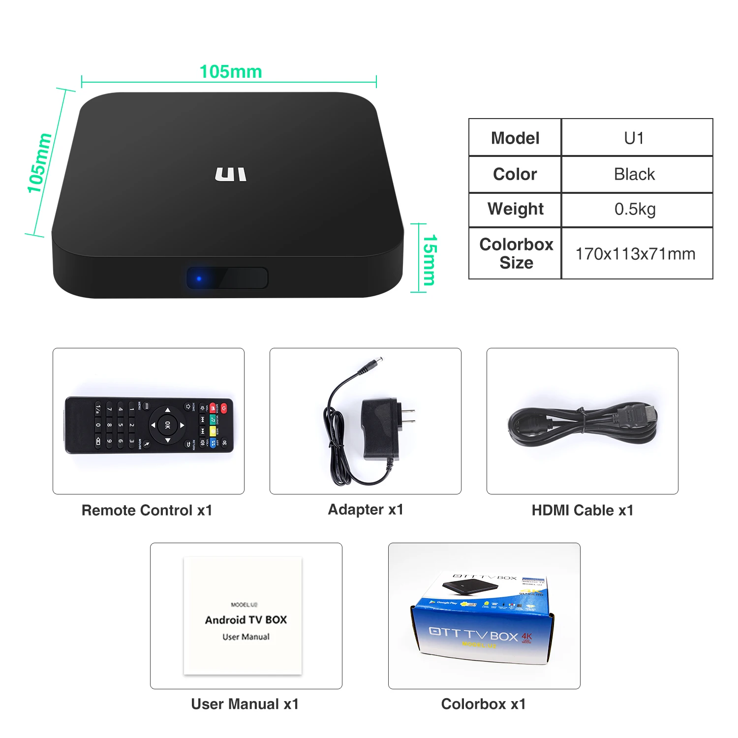 Junuo Фантастическая 4k четырехъядерная смарт-Поддержка google shop android tv box