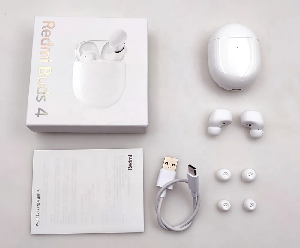 Wireless BT Tws Earbuds Xiaomi Redmi Buds 3 & 4 lite Earphones 2 Basic AirDots 2 Earbud & in-ear Headphones