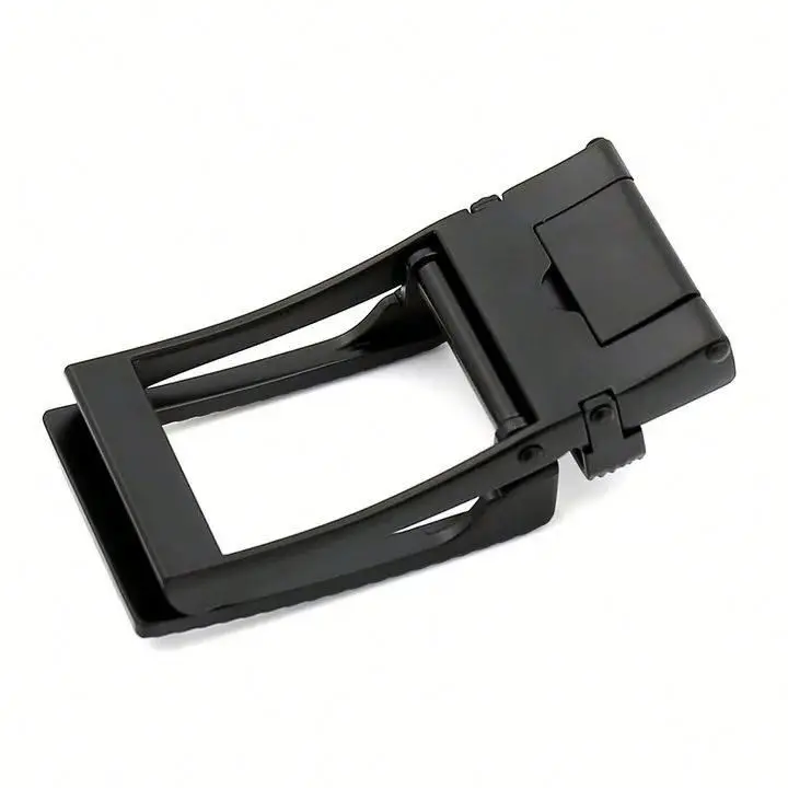 Alfa Quality Products Custom Interlocking Belt Buckle Black Mens Automatic Belt Buckle With Teeth