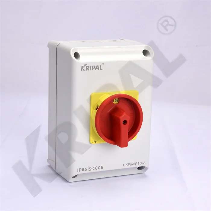 KRIPAL IP65 Main switch and maintenance switch 230-440V 3P 80A