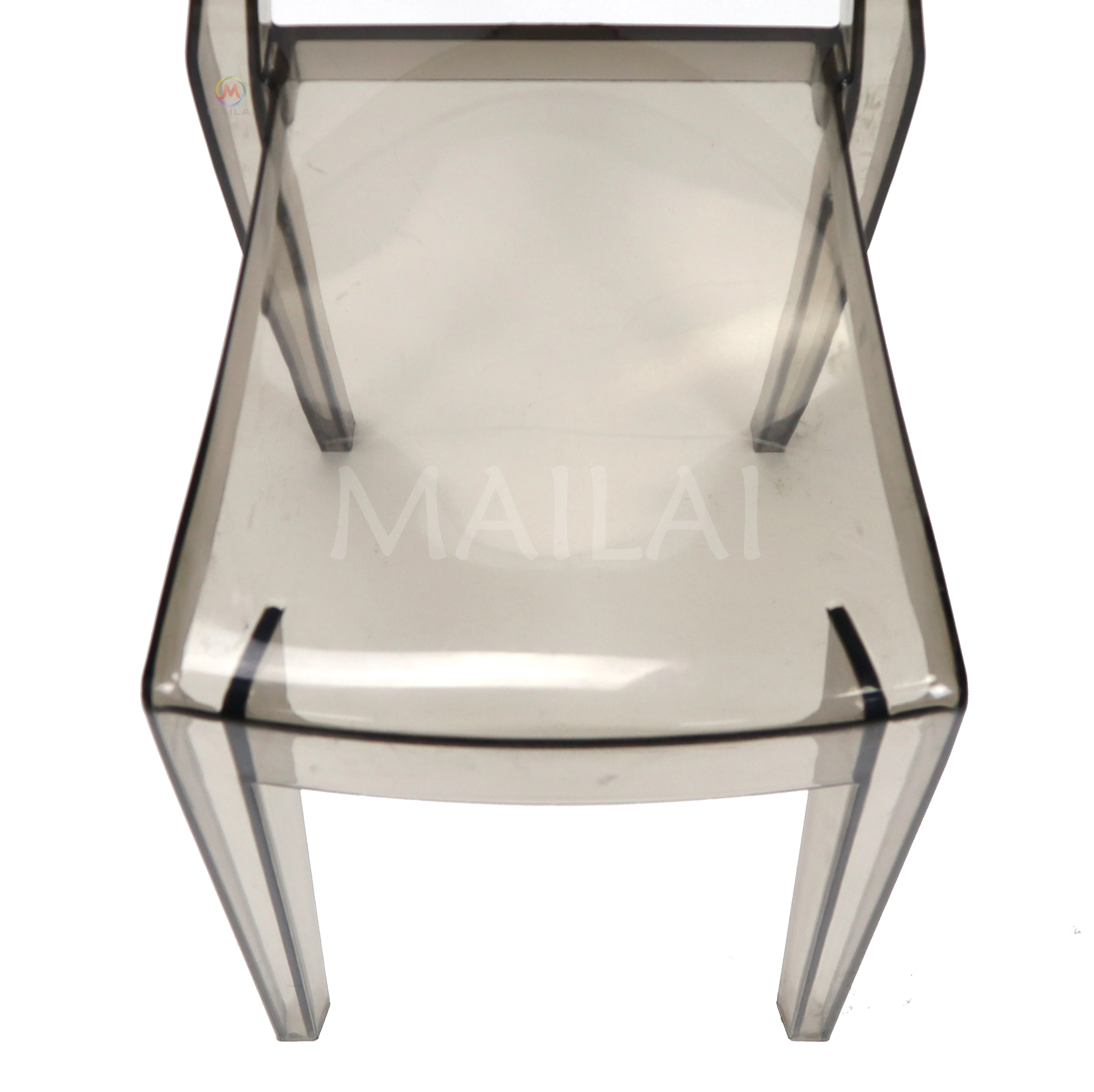 Wedding Garden Restaurant Dining Chair PC Polycarbonate Resin Plastic Chair Ghost Wedding Chair For Party Decoration