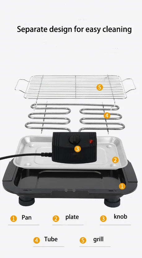 Korean Reversible Griddle for Fried Beef Squid Stovetop Cast Iron Electric Plancha BBQ Grill