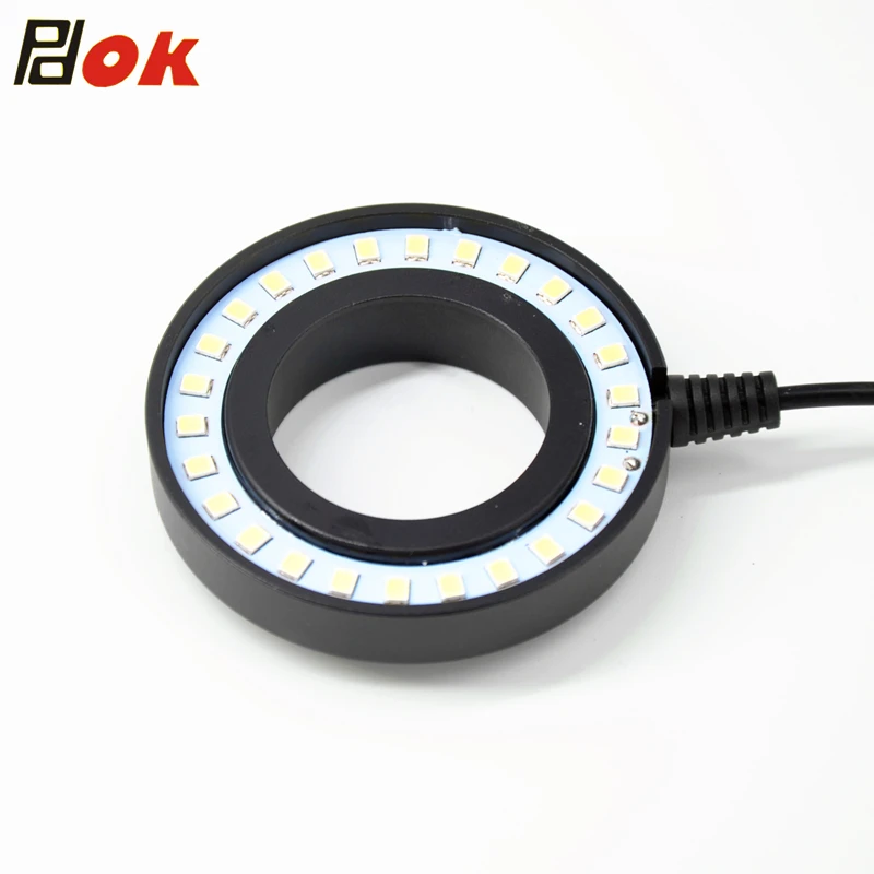Ultrathin 26 LED Adjustable Ring Light illuminator Lamp For STEREO ZOOM Microscope USB Plug