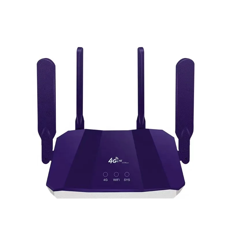 4G factory direct sale outdoor wifi signal FDD TDD  4G LTE 300mbps CPE wireless router with 4 antenna for Europe market Russia